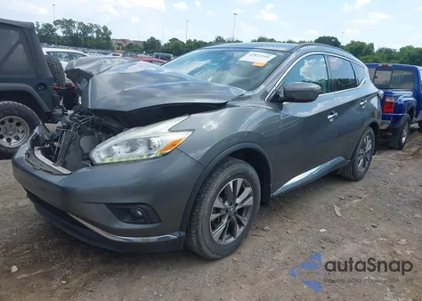 2016 Nissan Murano Sv из США, поврежденный, VIN 5N1AZ2MG4GN153356